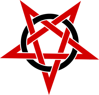 Pentagram Rouge Spot Stickdatei