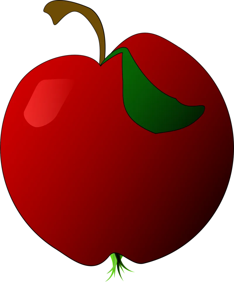 Apple Fruit Red Stickdatei – Essen & Trinken