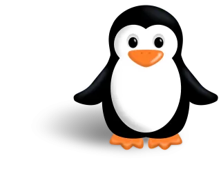 Penguin Tux Linux Stickdatei