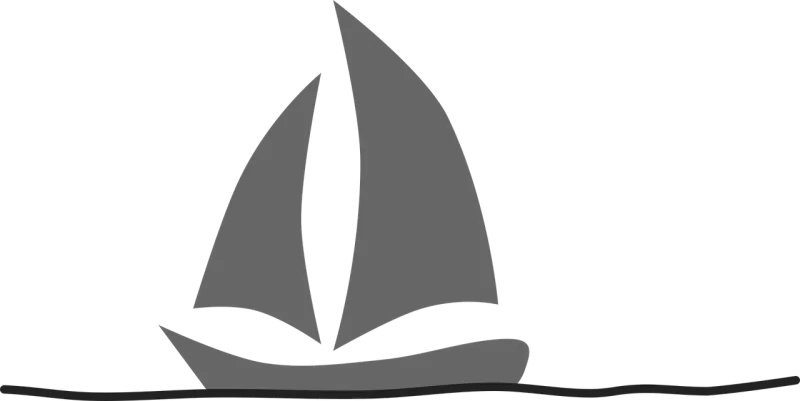 Boat Sailboat Nature Stickdatei – Fahrzeuge
