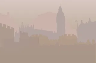 Castle Background City Stickdatei