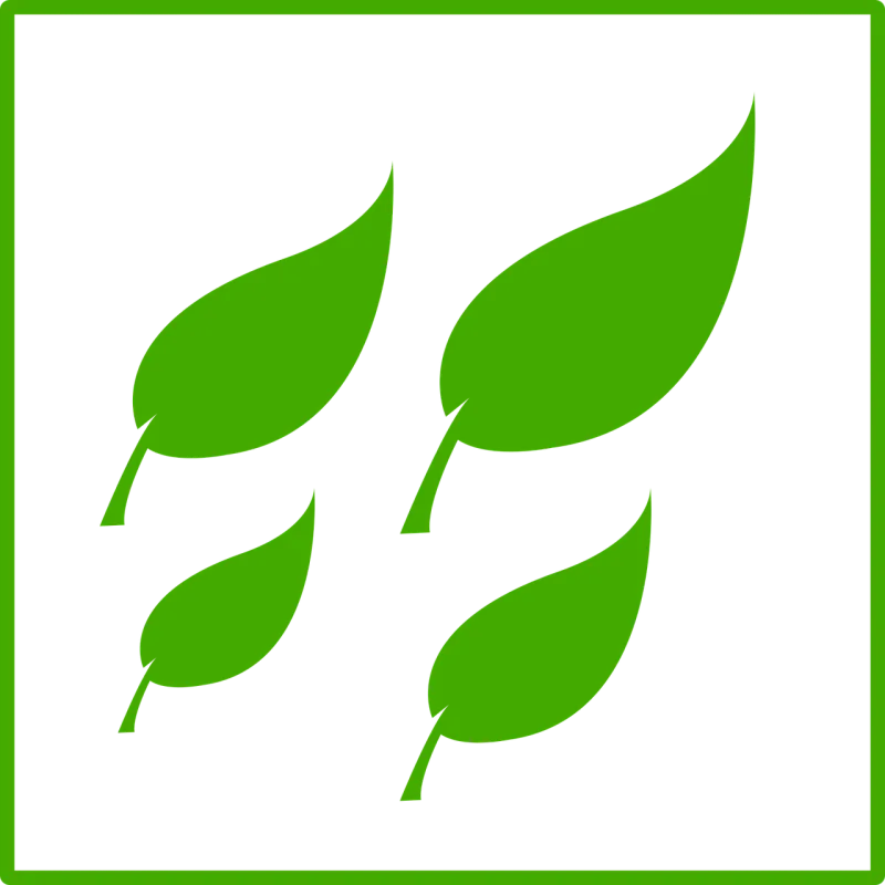 Ecology Green Leaf Stickdatei – Natur