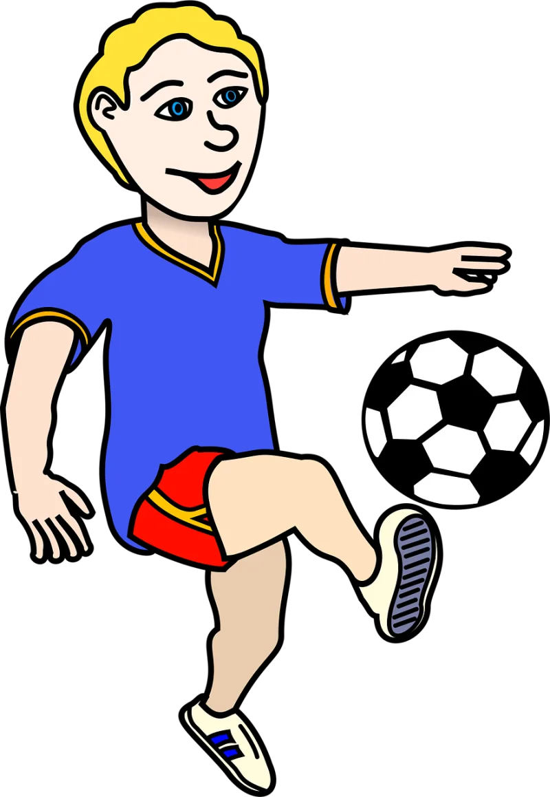 Boy Football Game Stickdatei – Sport