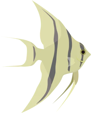 Animal Fish Nature Stickdatei
