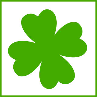 Four-leaf clover Clover Luck Stickdatei