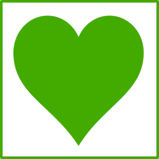 Heart Sign Ecology Stickdatei