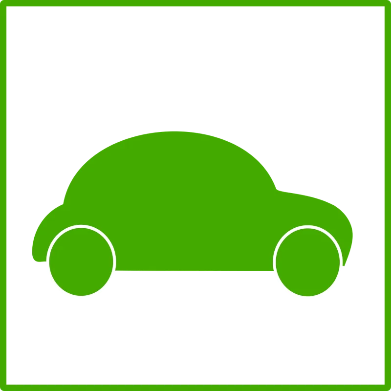 Car Ecology Green Stickdatei – Fahrzeuge
