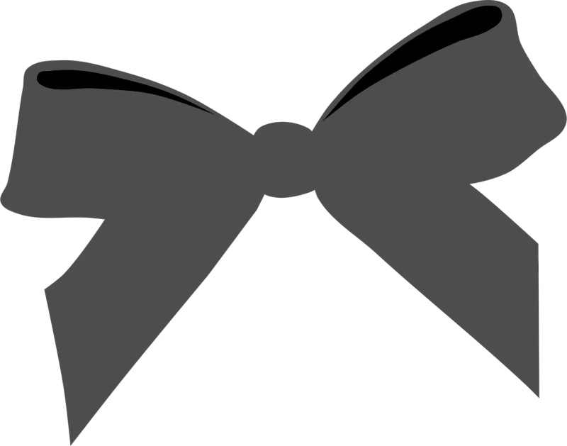 Ribbon Black Present Stickdatei – Weihnachten