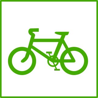 Bicycle Cycling Sign Stickdatei