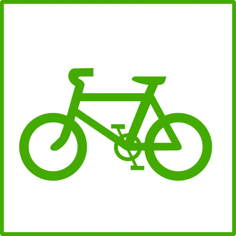 Bicycle Cycling Sign Stickdatei – Sport