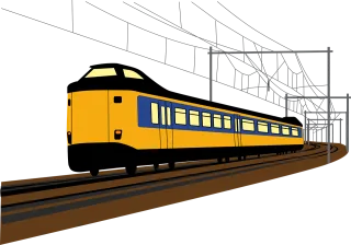 Railroad Railway Traffic Stickdatei