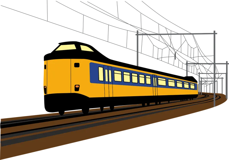 Railroad Railway Traffic Stickdatei – Kinder