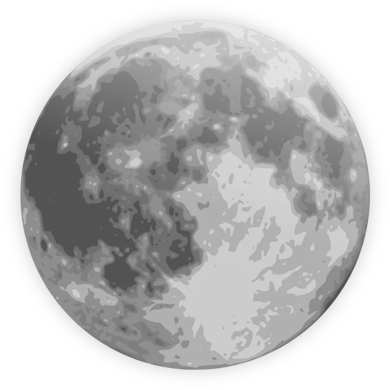Moon Moon shine Cosmic Stickdatei – Natur