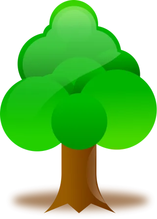 Tree Grenn Nature Stickdatei