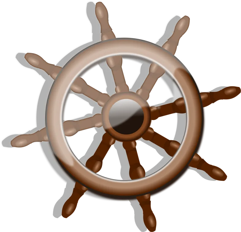 Rudder Boat Sailing Stickdatei – Fahrzeuge