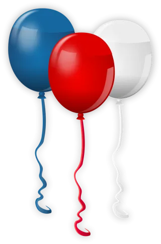 Balloons Colors Usa Stickdatei