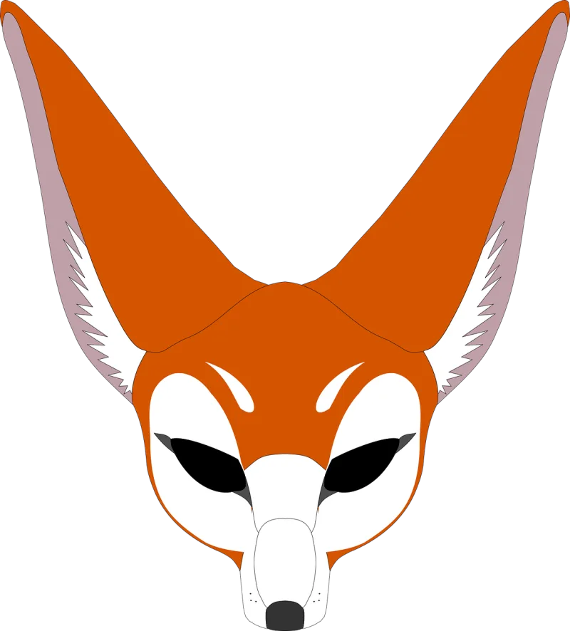 Fox Ears Animal Stickdatei – Tiere