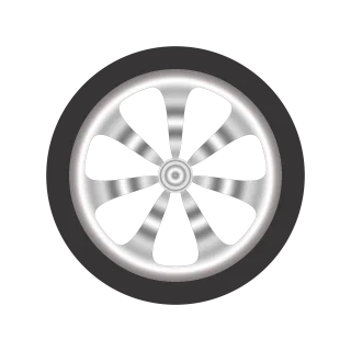Wheel Rim Car Stickdatei