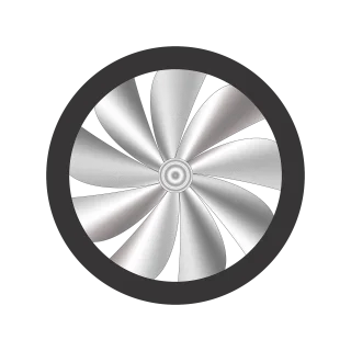 Wheel Rim Car Stickdatei