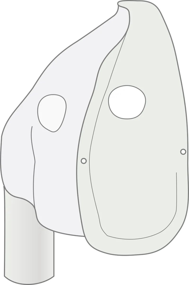 Emergency mask Airplane Emergency Stickdatei – Kinder