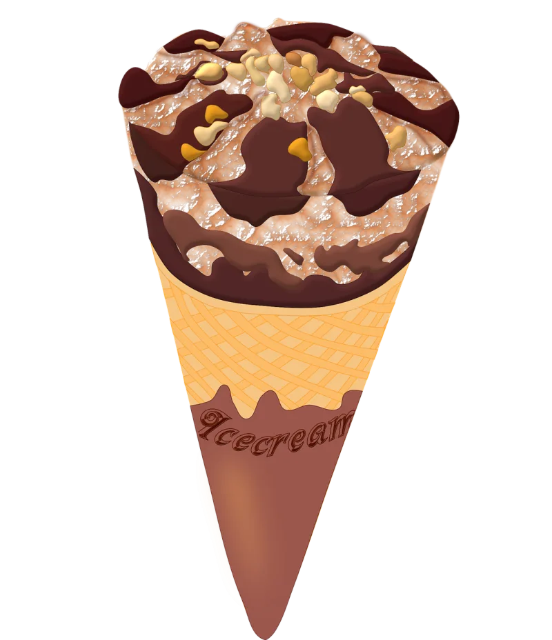 Ice Ice cream Dessert Stickdatei – Kinder