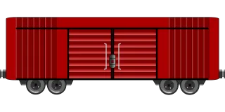 Boxcar Car Goods Stickdatei