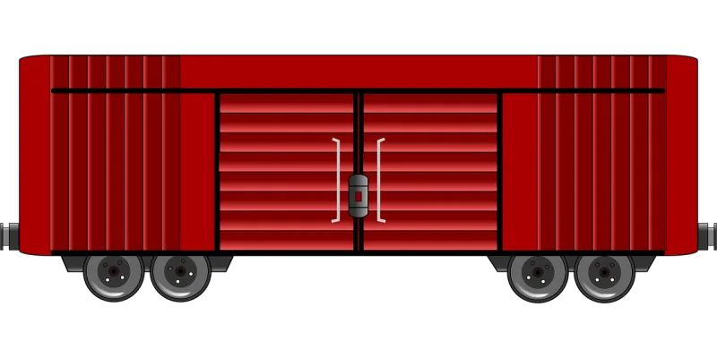 Boxcar Car Goods Stickdatei – Fahrzeuge