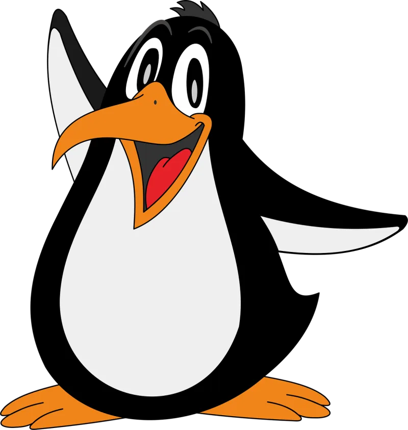 Penguin Animal Cute Stickdatei – Tiere