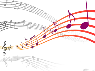Music Notes Clef Stickdatei