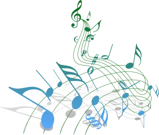 Music Notes Clef Stickdatei – Musik