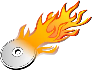 Dvd Burn Burning Stickdatei