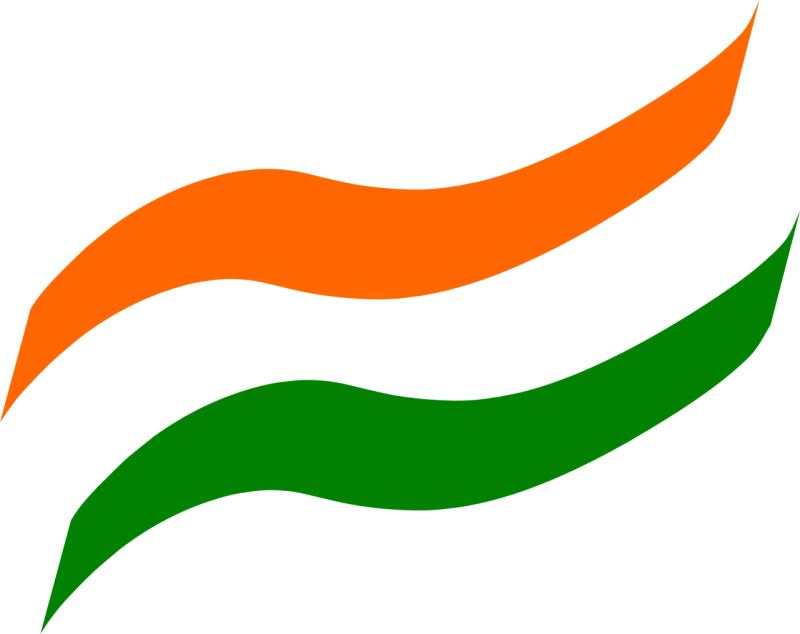 India Flag Independence Stickdatei – Natur