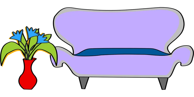 Flower Sofa Beautiful flowers Stickdatei – Blumen