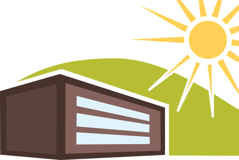 House Cabin Camp Stickdatei – Natur