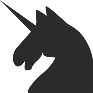 Unicorn Horse Minimalist Stickdatei