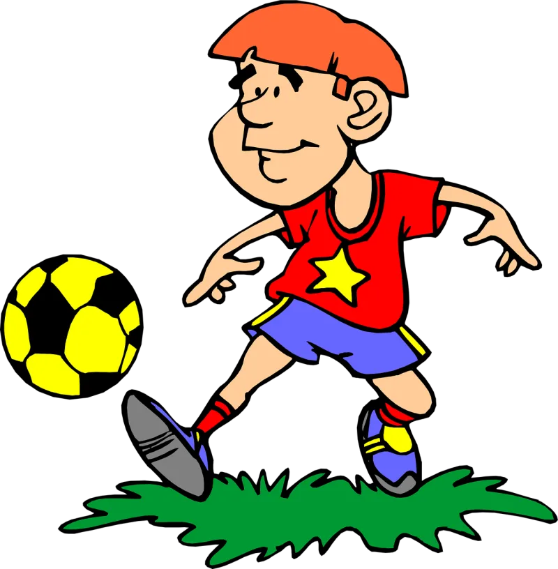 Boy Football Soccer Stickdatei – Sport