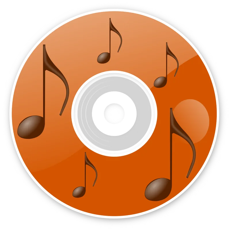 Music Song Cd Stickdatei – Musik