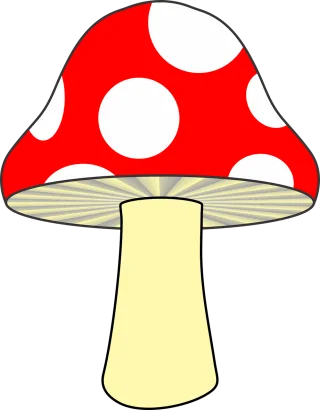 Mushroom Nature Red mushroom Stickdatei