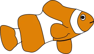 Clown fish Nemo Fish Stickdatei