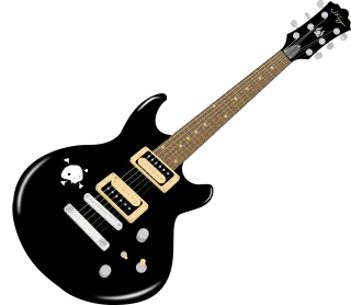 Music Guitar Rock Stickdatei