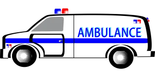 Car Ambulance Medical Stickdatei