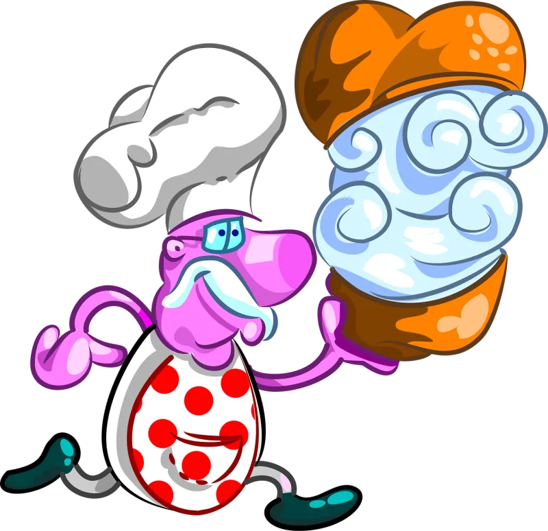 Cook Cooking Man Stickdatei – Sport