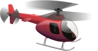Helicopter Aviation Flight Stickdatei