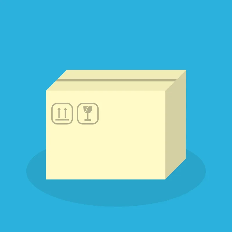 Box Parcel Package Stickdatei – Sport