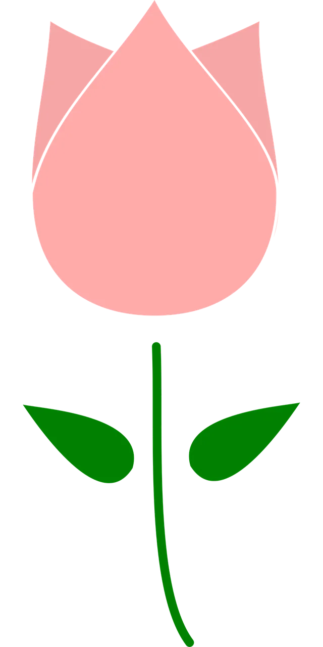 Bud Flower Tulip Stickdatei – Blumen