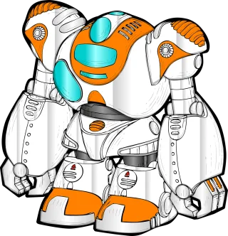 Android Robot Technology Stickdatei