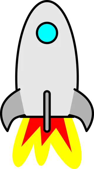 Rocket Space Lift-off Stickdatei