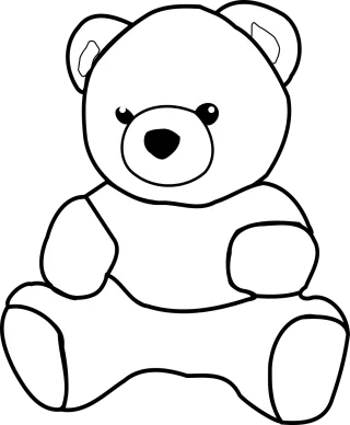 Teddy Bear Toy Stickdatei