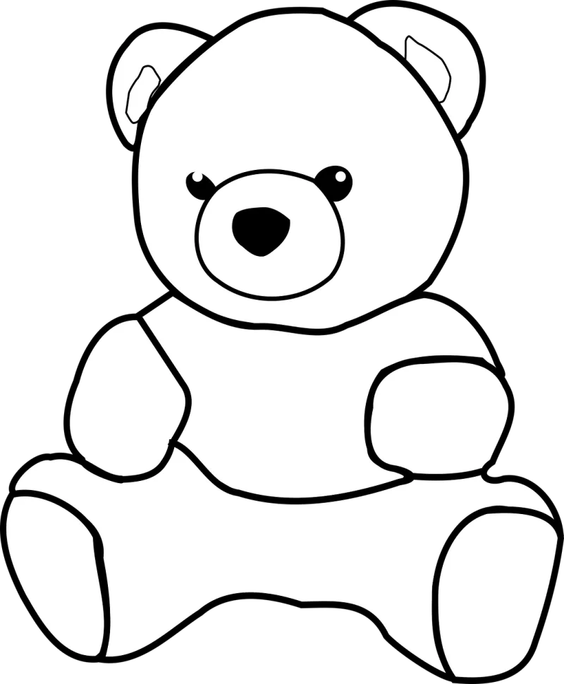 Teddy Bear Toy Stickdatei – Kinder