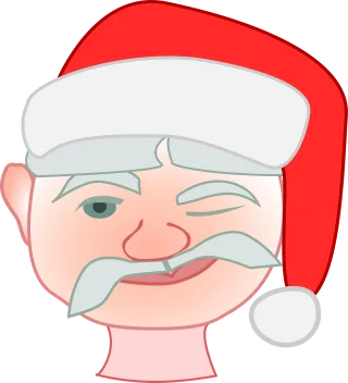 Santa Christmas Santa claus Stickdatei